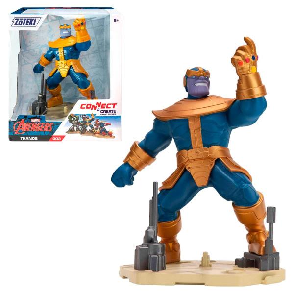 Imagem de Boneco Thanos Figura De Vinil 15 cm - Os Vingadores