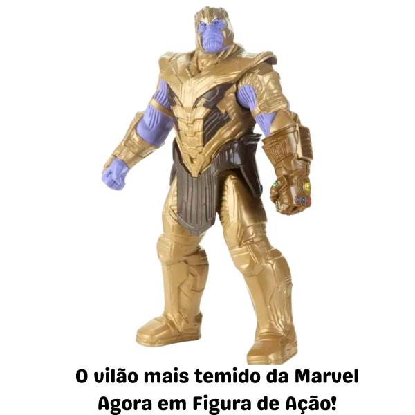 Imagem de Boneco Thanos Original 30 cm Vingadores Ultimato Marvel
