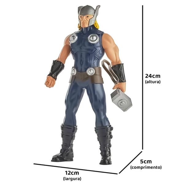 Imagem de Boneco Thor Olympus Figura 24cm Marvel Vingadores E7695 - Hasbro