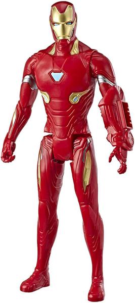 Boneco titan hero 2.0 homem de ferro, avengers, vermelho/amarelo - HASBRO Imagem de Boneco titan hero 2.0 homem de ferro, avengers, vermelho/amarelo