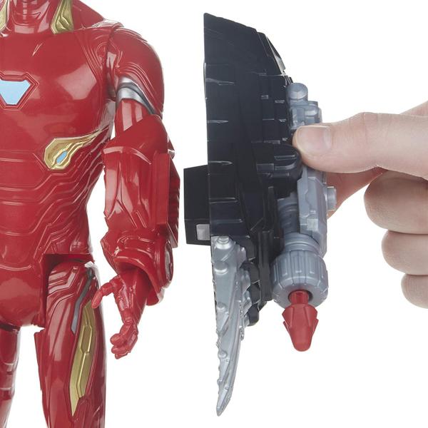 Boneco titan hero 2.0 homem de ferro, avengers, vermelho/amarelo - HASBRO Imagem de Boneco titan hero 2.0 homem de ferro, avengers, vermelho/amarelo