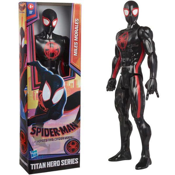 Boneco Titan Spider MAN Aranhaverso Miles Morales Hasbro F5643 Imagem de Boneco Titan Spider MAN Aranhaverso Miles Morales Hasbro F5643