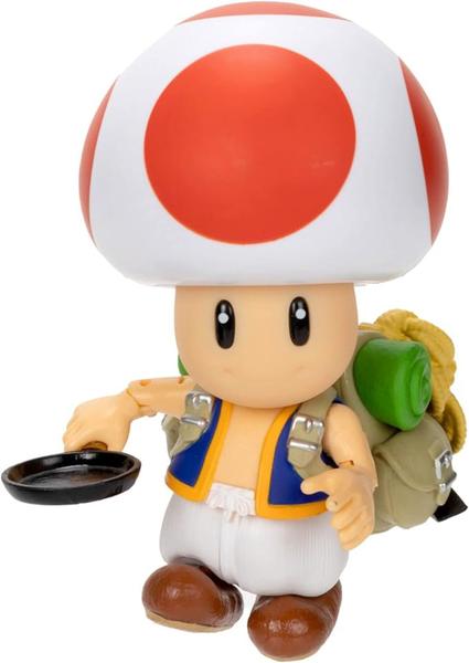 Imagem de Boneco Toad de 10cm com Frigideira - Super Mario Filme