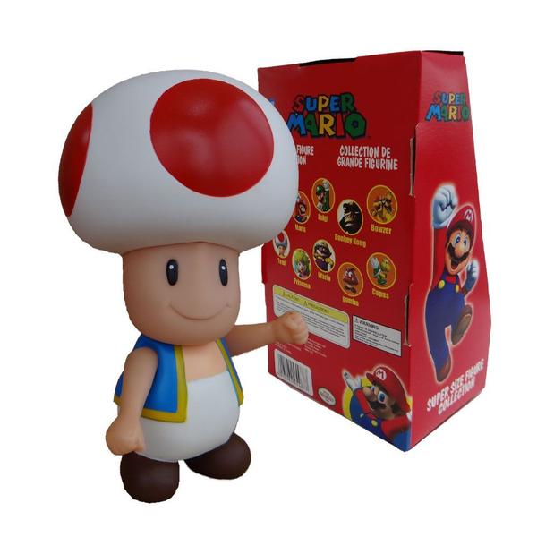 Imagem de Boneco Toad - Super Mario Bros Grande Original