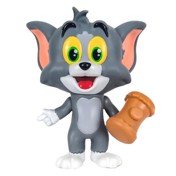 Imagem de Boneco Tom - Tom E Jerry Desenho Infantil Fandom Box 070 Colecionavel Decorativo Expositor Acrilico - Lider Brinquedos