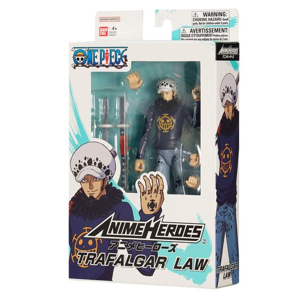 Imagem de Boneco Trafalgar Law Anime Heroes - One Piece - Pose Articulada