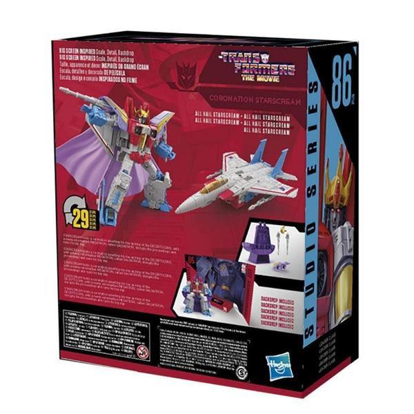 Imagem de Boneco Transformers - Coronation Starscream 86 Studio Series - Hasbro