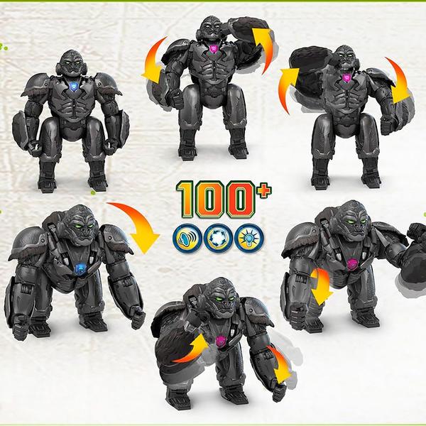 Boneco Transformers Optimus Primal Comand e Convert Animatronic
