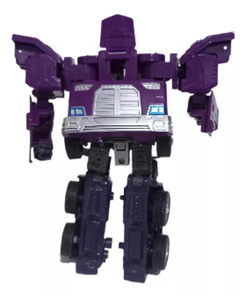 Imagem de boneco Transformers Optimus Prime Roxo 17,5 Cm Com Fricçâo