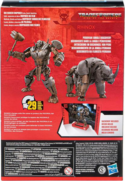 Imagem de Boneco Transformers Studio Series 103 Rhinox - Hasbro F7245