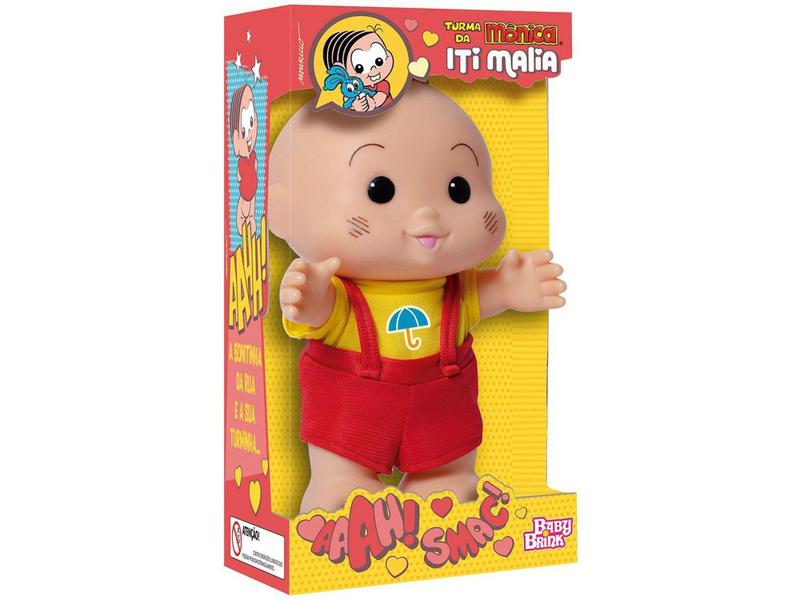 Imagem de Boneco Turma da Mônica Iti Malia Cascão - Baby Brink