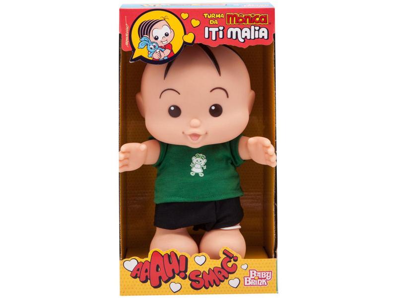 Imagem de Boneco Turma da Mônica Iti Malia Cebolinha  - Baby Brink