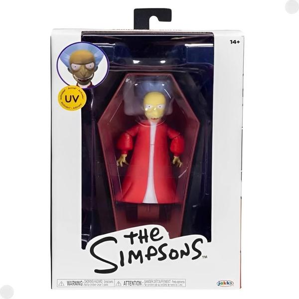 Imagem de Boneco Vampiro Mrs Burns Os Simpsons Articulado 004048 Sunny