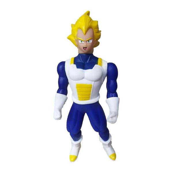 Imagem de Boneco Vegeta Loiro Super Saiyajin Articulado Dragon Ball Z