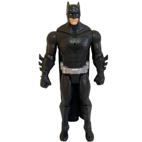 Imagem de Boneco Vingadores 30Cm Articulado Som E Led: Batman Pretro