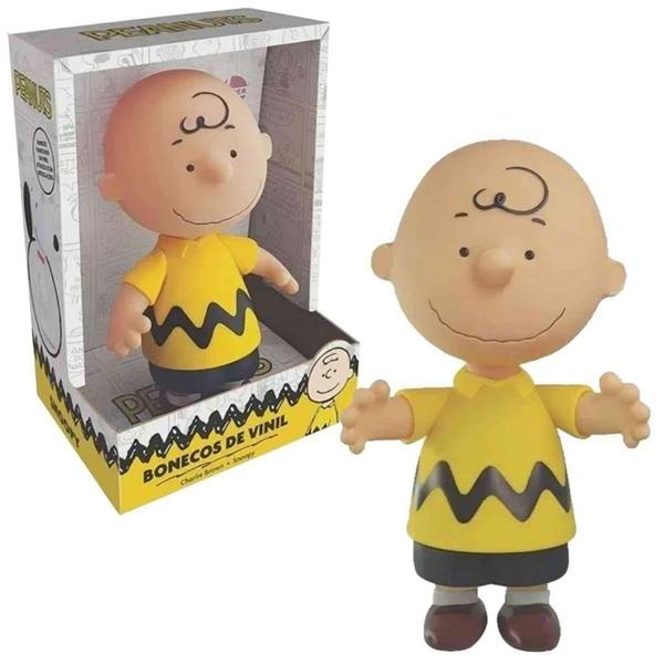 Imagem de Boneco Vinil 15cm Snoopy Charlie Brown Articulado 3074 Lider