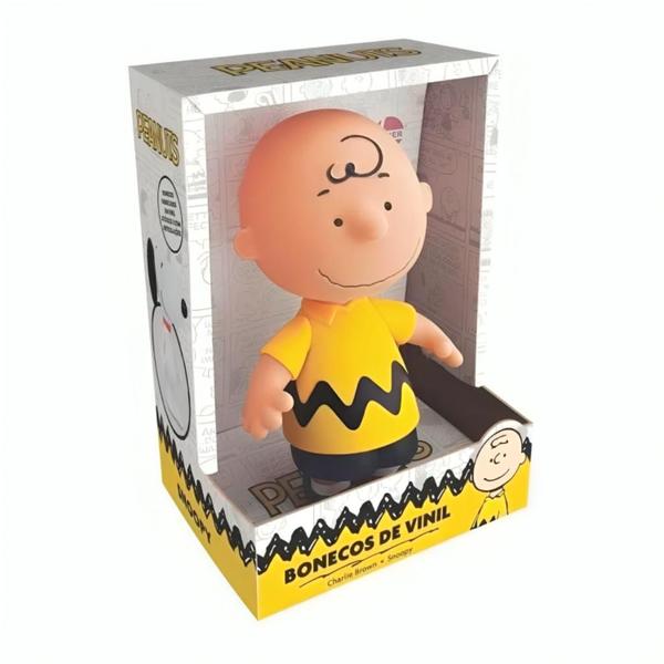 Imagem de Boneco Vinil 15cm Snoopy Charlie Brown Articulado 3074 Lider