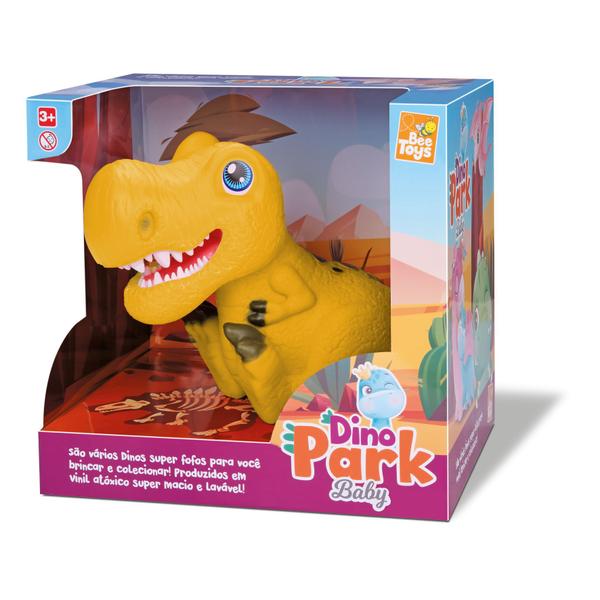 Imagem de Boneco Vinil Macio Dinossauro Dino Park Baby - Bee Toys