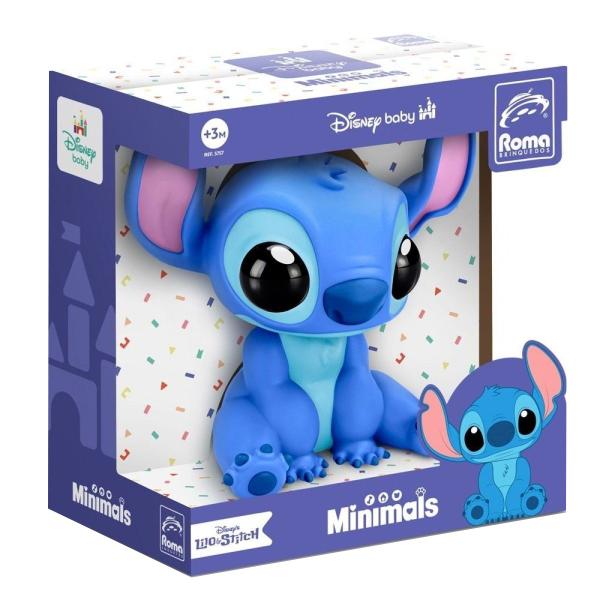 Imagem de Boneco Vinil Mini Stitch Disney Baby Coleção Minimals