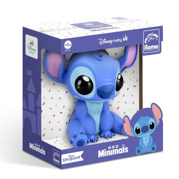 Imagem de Boneco Vinil Minimals Lilo & Stitch 15cm Roma Brinquedos