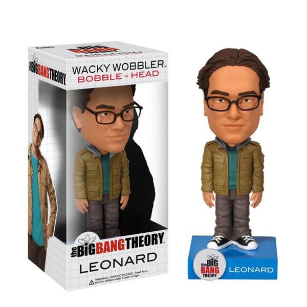 Imagem de Boneco Wacky Wobbler Funko Leonard Hofstadter The Big Bang Theory Series