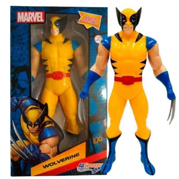 Imagem de Boneco Wolverine Xmen 22cm Marvel Vingadores Brinquedo