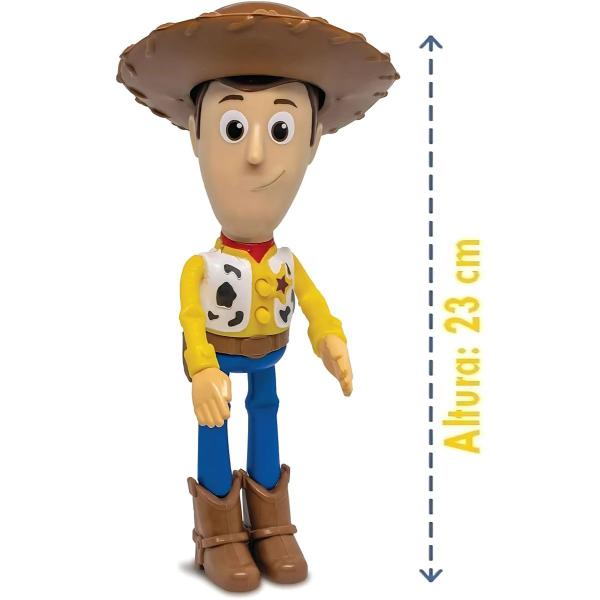 Imagem de Boneco Woody 23cm Fala Articulado Meu Amigo Elka Original