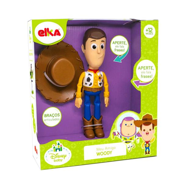 Imagem de Boneco Woody Meu Amigo Falante Fala Frases - Elka