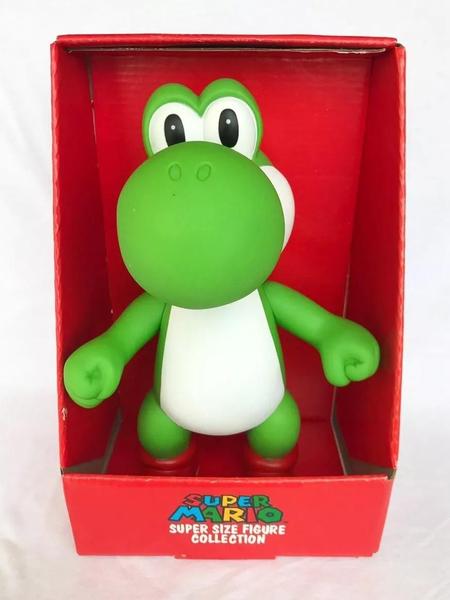 Boneco Yoshi Grande Super Mario Collection Figure 25 Cm - Colecionaveis Imagem de Boneco Yoshi Grande Super Mario Collection Figure 25 Cm