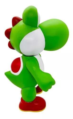 Imagem de Boneco Yoshi Mario Articulável 19cm