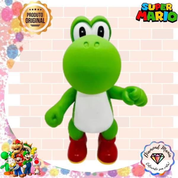 Imagem de Boneco Yoshi Vinil Colecionável - Super Mario Bros