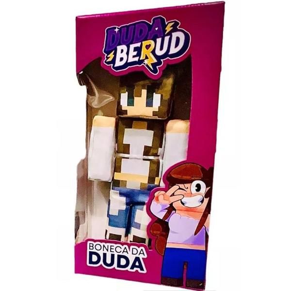 Imagem de Boneco Youtuber Duda Streamers Minecraft Pelucia 35 Cm Cosmo Kids