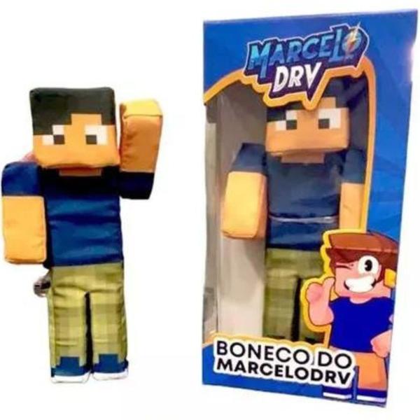 Imagem de Boneco Youtuber Marcelo Minecraft Streamers 35 Cm