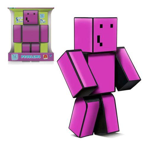 Imagem de Boneco Youtuber Minecraft Grande 35cm Melzinha Problems 