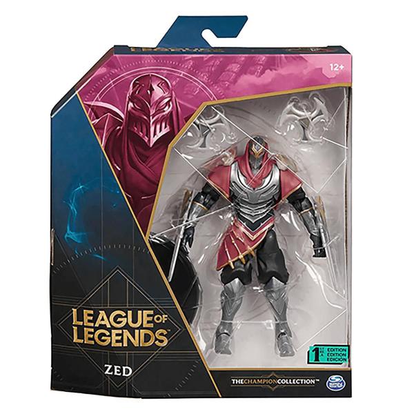 Imagem de Boneco Zed League of Legends LOL Articulado 1ª Edição