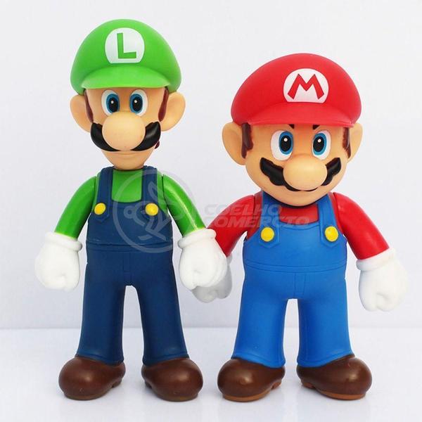 Imagem de Bonecos Action Figure Super Marios Grandes Super Size 23Cm