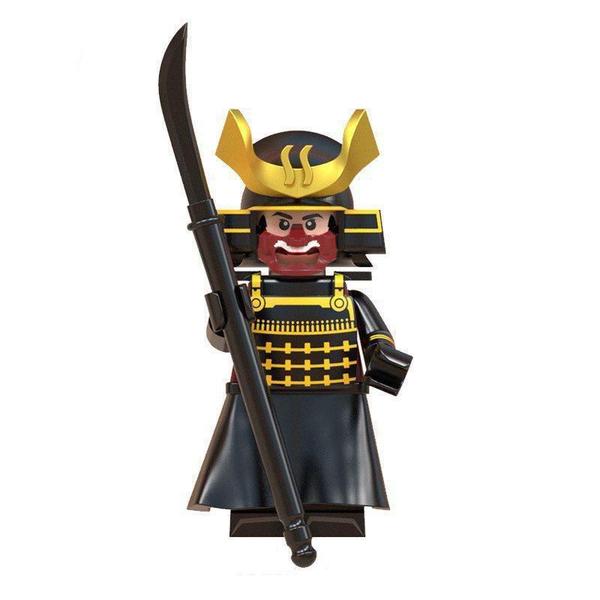 Imagem de Bonecos Blocos De Montar Samurai Ninja Ninjago Black Set