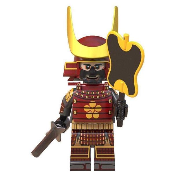 Imagem de Bonecos Blocos De Montar Samurai Ninja Ninjago Black Set