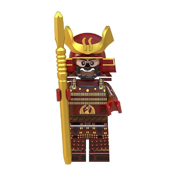 Imagem de Bonecos Blocos De Montar Samurai Ninja Ninjago White Set