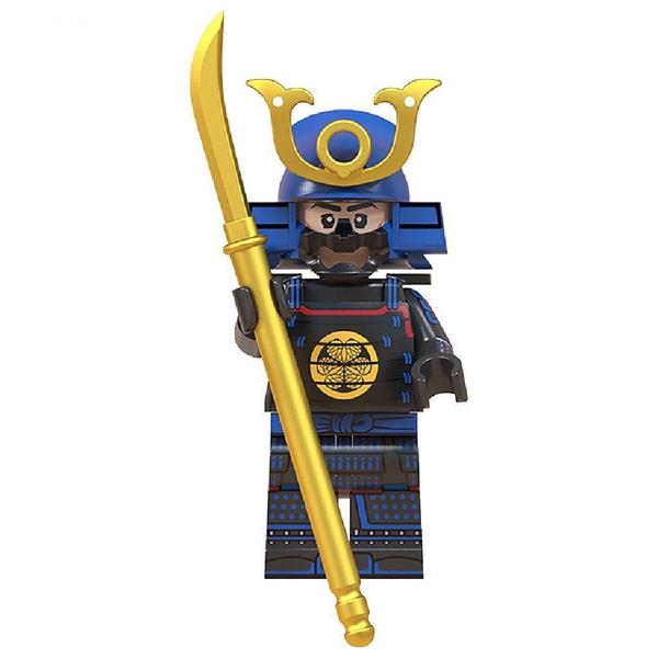 Imagem de Bonecos Blocos De Montar Samurai Ninja Ninjago White Set