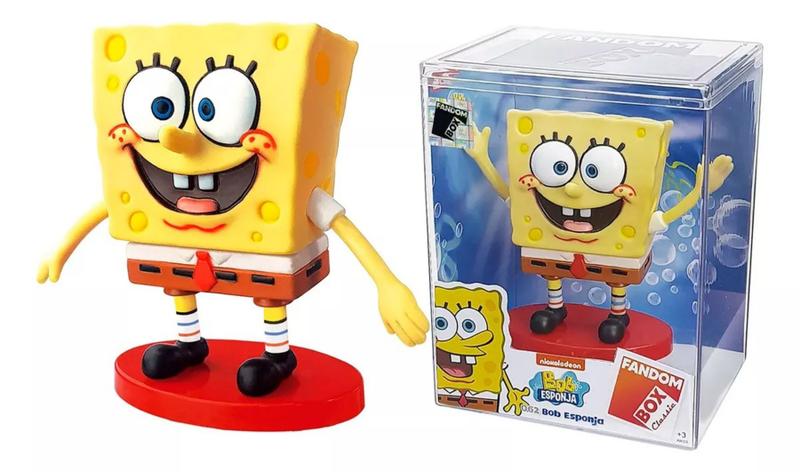 Imagem de Bonecos Colecionáveis Figuras de Ação Bob Esponja Fandom Box