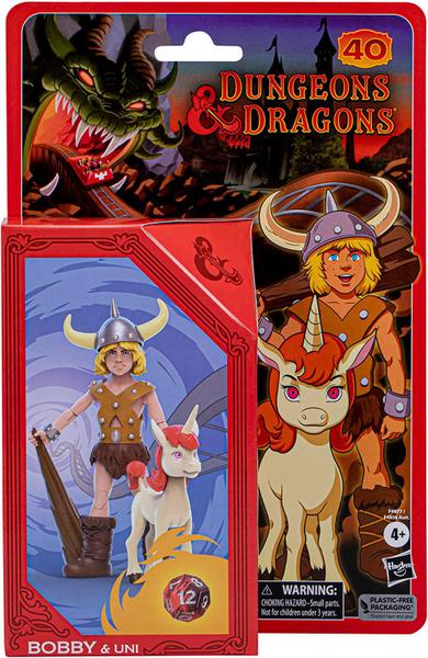 Imagem de Bonecos D&D Caverna do Dragão Bobby & Uni Hasbro F4877