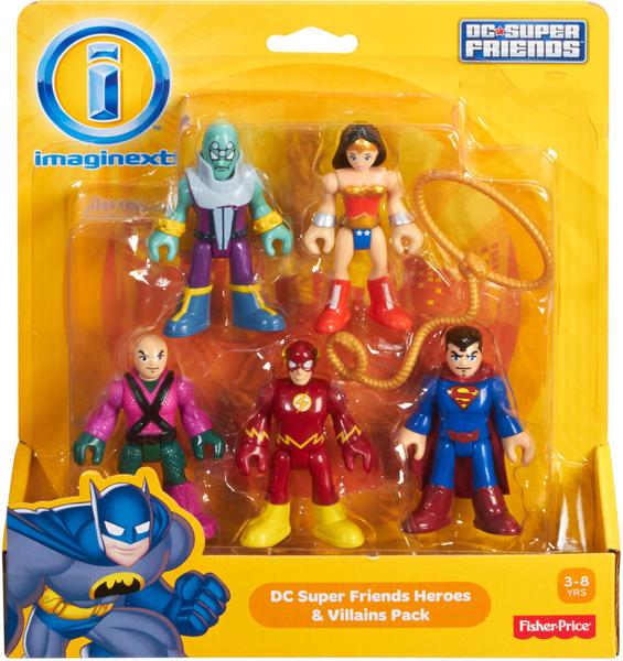 Imagem de Bonecos de ação Fisher-Price Imaginext DC Super Friends