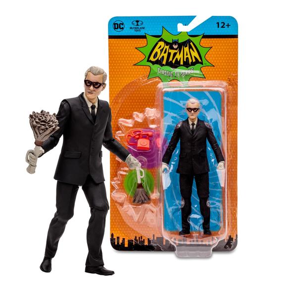 Imagem de Bonecos de ação McFarlane Toys DC Retro Batman 66, 15 cm, pacote com 6