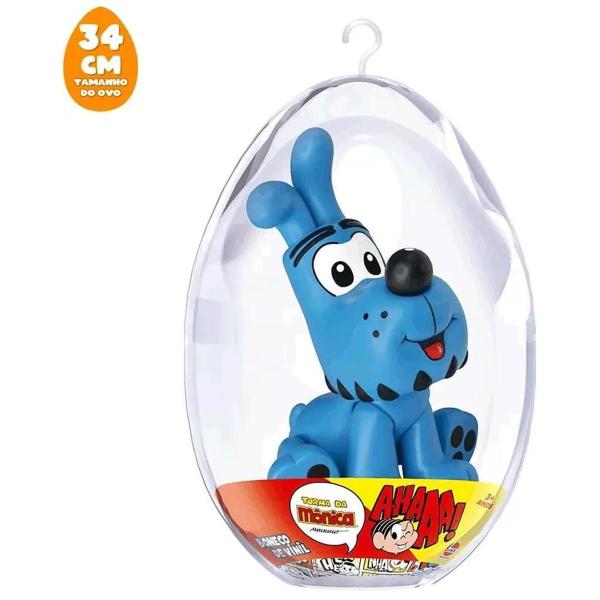 Bonecos de Vinil Magali e Bidu Ovo de Páscoa 34cm Lider - Lider Brinquedos Imagem de Bonecos de Vinil Magali e Bidu Ovo de Páscoa 34cm Lider