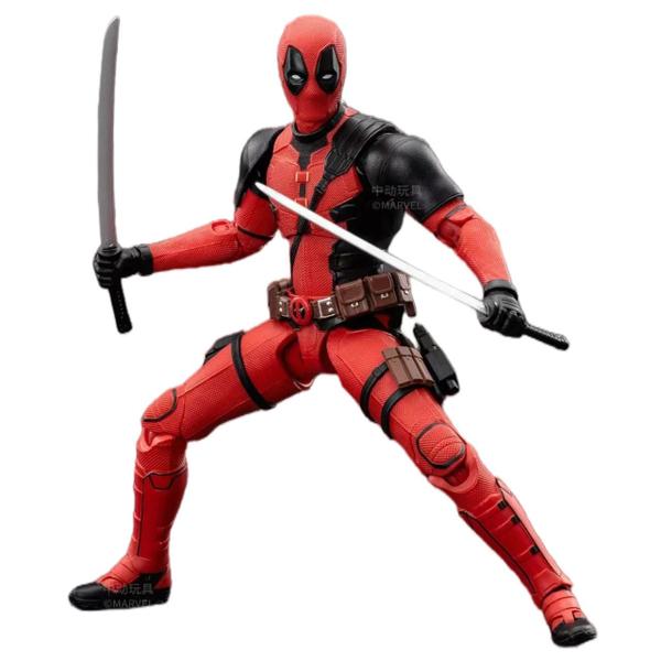 Imagem de Bonecos Deadpool e Wolverine em Caixa - Coleção ZD Toys para Crianças e Adultos