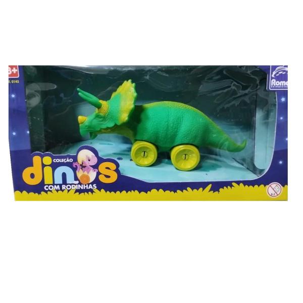 Imagem de Bonecos Dinossauro Dino com rodinhas Brinquedos Sortido 0145