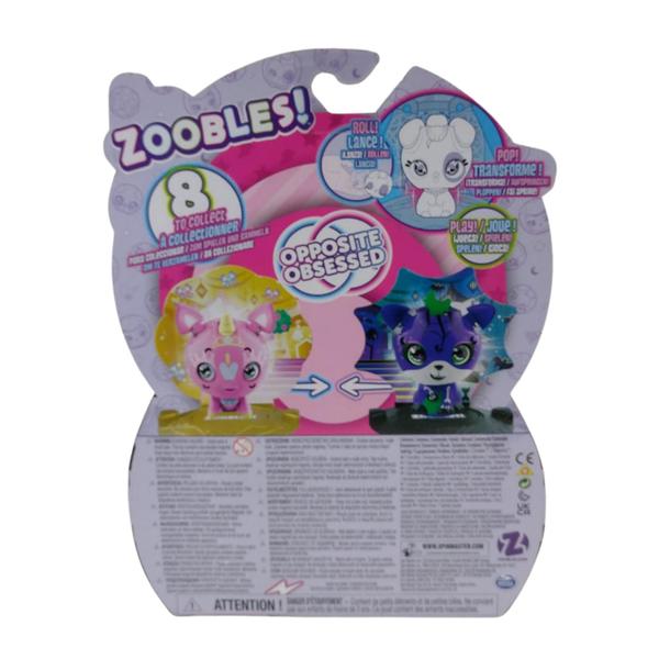 Imagem de Bonecos figuras Zoobles Opostos obcecados 2412 - Sunny  - 7899573624125