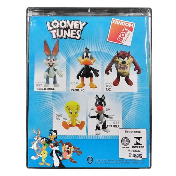 Imagem de Bonecos Looney Tunes Fandombox Brinquedo Articulado Coleção - Lider