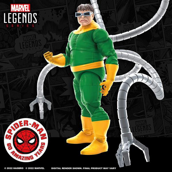 Imagem de Bonecos Marvel Legends Spider-Man 60th Marvels Silk e Doutor Octopus F3462 Hasbro